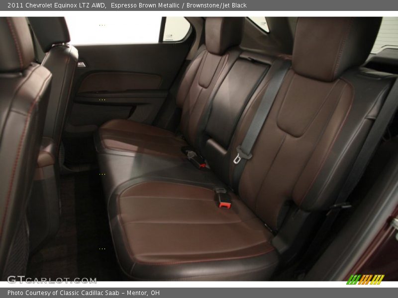 Espresso Brown Metallic / Brownstone/Jet Black 2011 Chevrolet Equinox LTZ AWD