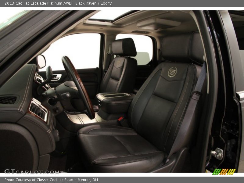 Black Raven / Ebony 2013 Cadillac Escalade Platinum AWD