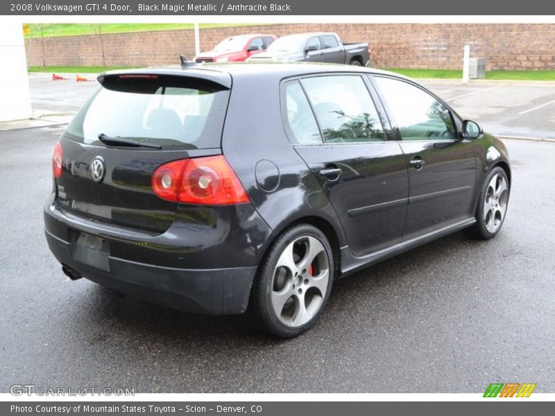 Black Magic Metallic / Anthracite Black 2008 Volkswagen GTI 4 Door