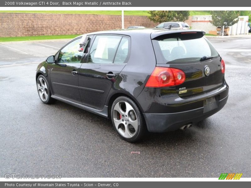 Black Magic Metallic / Anthracite Black 2008 Volkswagen GTI 4 Door