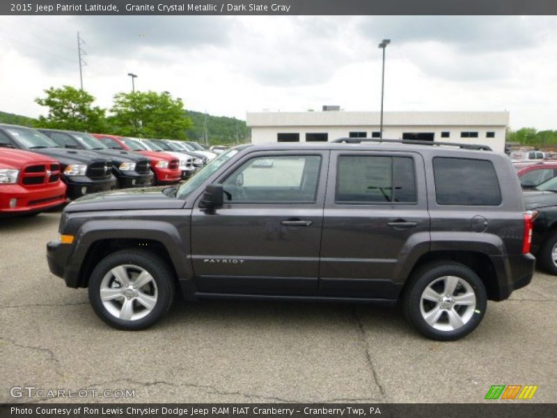 Granite Crystal Metallic / Dark Slate Gray 2015 Jeep Patriot Latitude