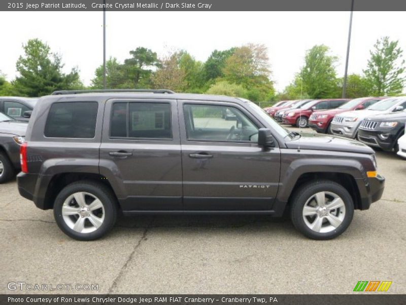 Granite Crystal Metallic / Dark Slate Gray 2015 Jeep Patriot Latitude