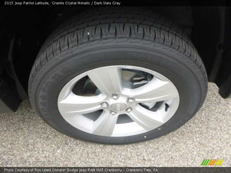 Granite Crystal Metallic / Dark Slate Gray 2015 Jeep Patriot Latitude