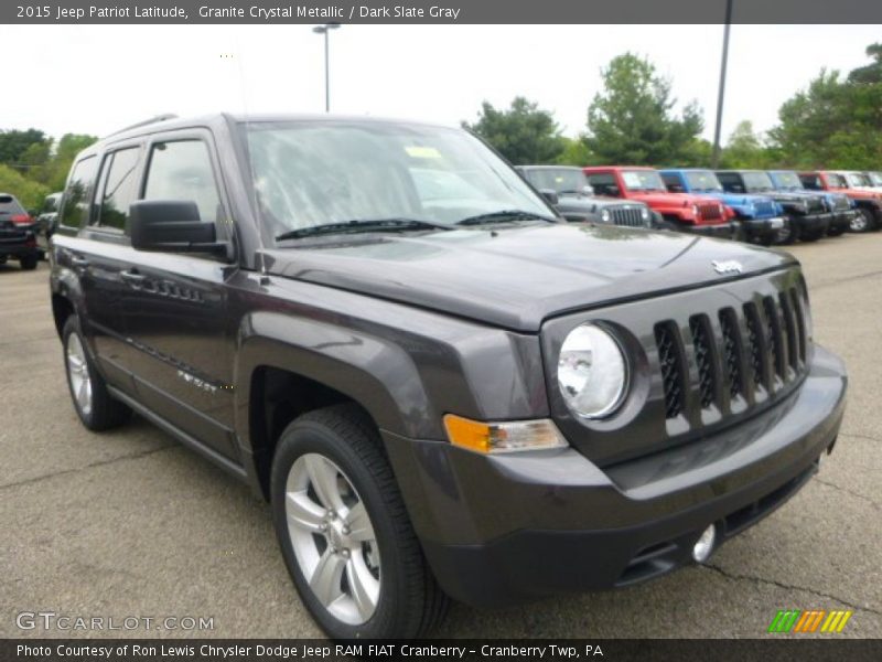 Granite Crystal Metallic / Dark Slate Gray 2015 Jeep Patriot Latitude