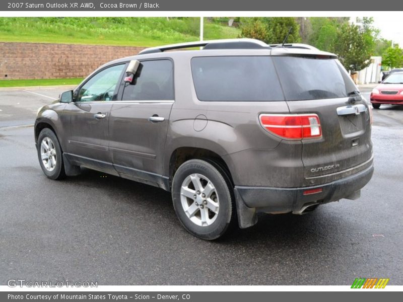 Cocoa Brown / Black 2007 Saturn Outlook XR AWD
