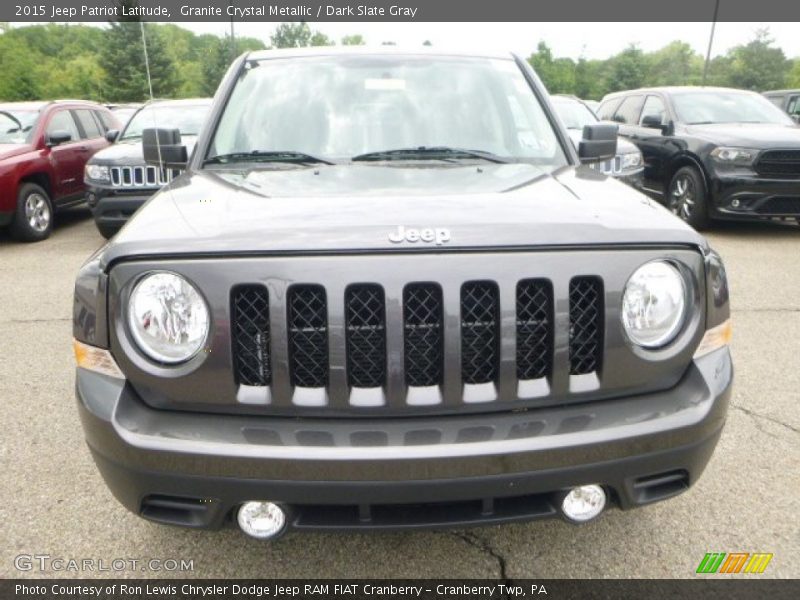 Granite Crystal Metallic / Dark Slate Gray 2015 Jeep Patriot Latitude