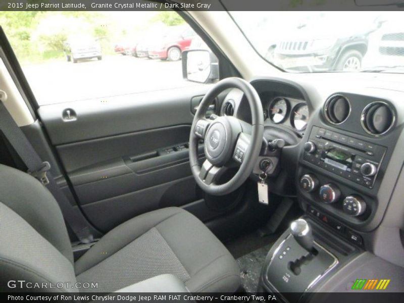 Granite Crystal Metallic / Dark Slate Gray 2015 Jeep Patriot Latitude