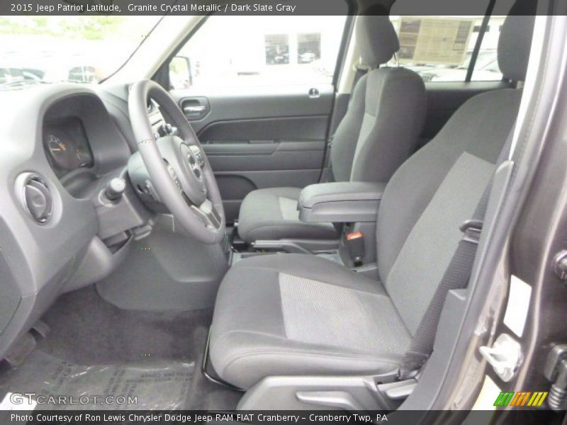 Granite Crystal Metallic / Dark Slate Gray 2015 Jeep Patriot Latitude