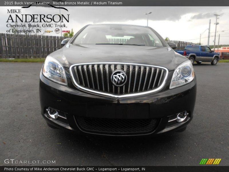 Mocha Bronze Metallic / Medium Titanium 2015 Buick Verano Leather