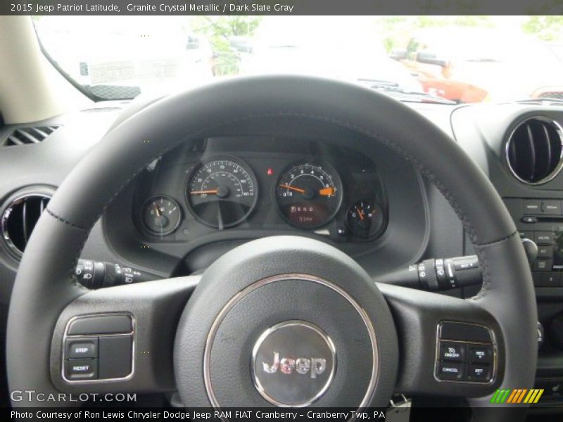 Granite Crystal Metallic / Dark Slate Gray 2015 Jeep Patriot Latitude