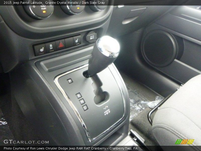 Granite Crystal Metallic / Dark Slate Gray 2015 Jeep Patriot Latitude