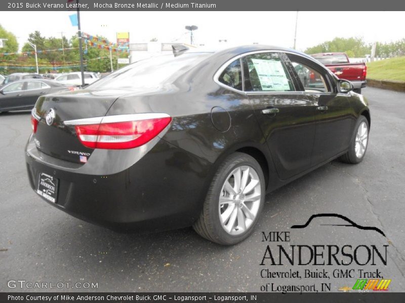 Mocha Bronze Metallic / Medium Titanium 2015 Buick Verano Leather