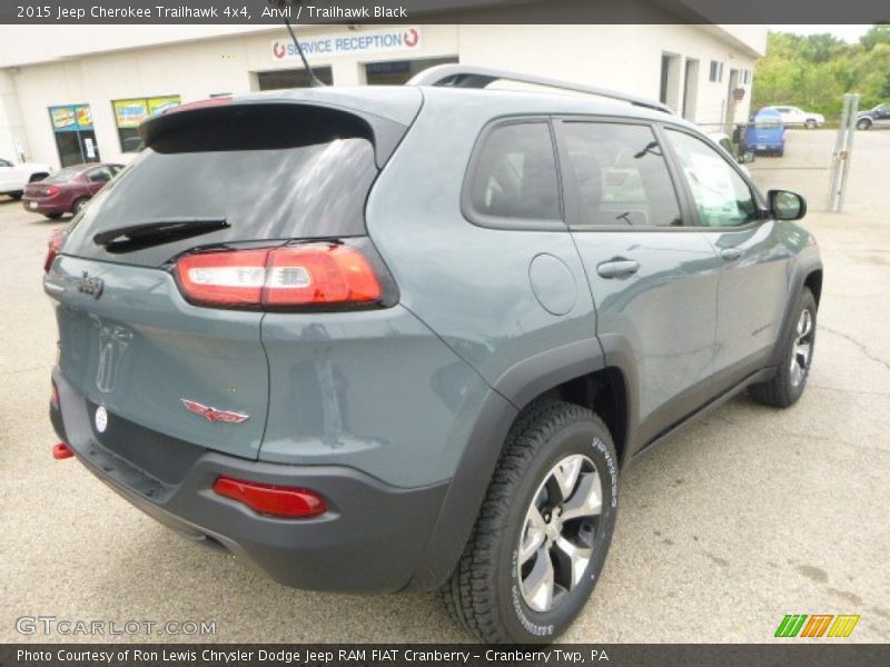Anvil / Trailhawk Black 2015 Jeep Cherokee Trailhawk 4x4