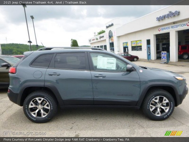 Anvil / Trailhawk Black 2015 Jeep Cherokee Trailhawk 4x4