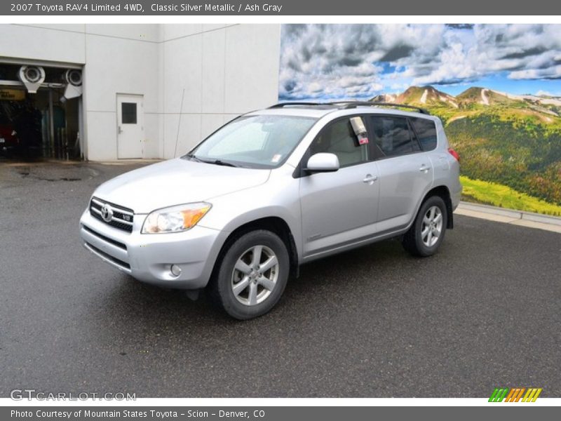 Classic Silver Metallic / Ash Gray 2007 Toyota RAV4 Limited 4WD