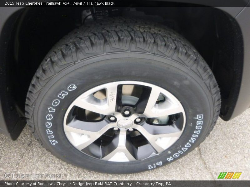 Anvil / Trailhawk Black 2015 Jeep Cherokee Trailhawk 4x4