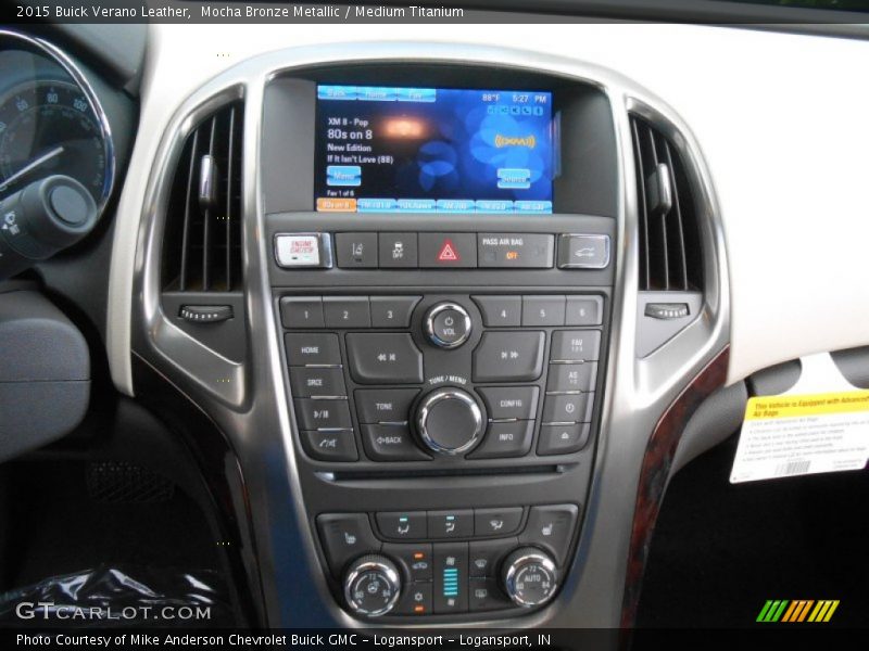 Mocha Bronze Metallic / Medium Titanium 2015 Buick Verano Leather