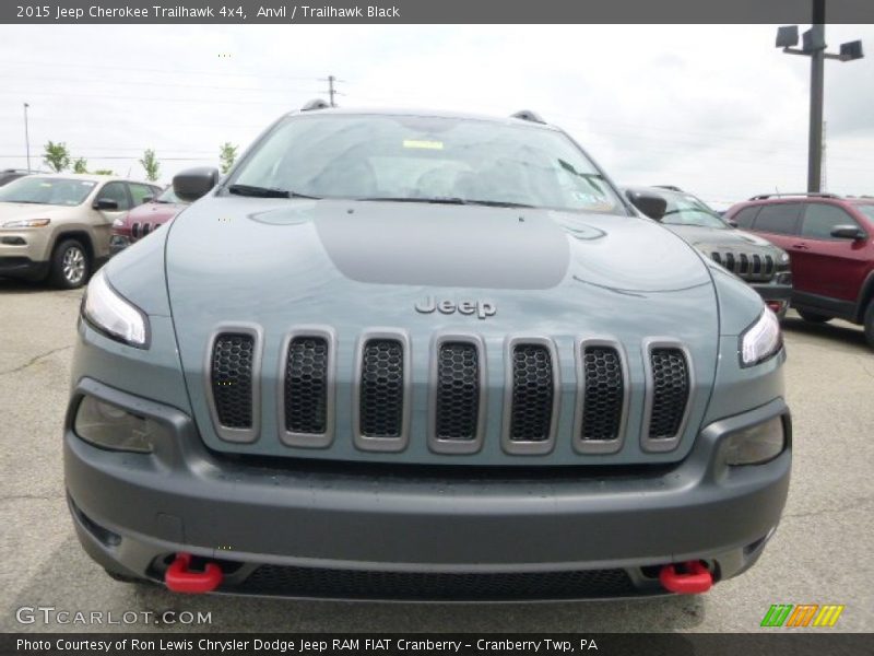 Anvil / Trailhawk Black 2015 Jeep Cherokee Trailhawk 4x4