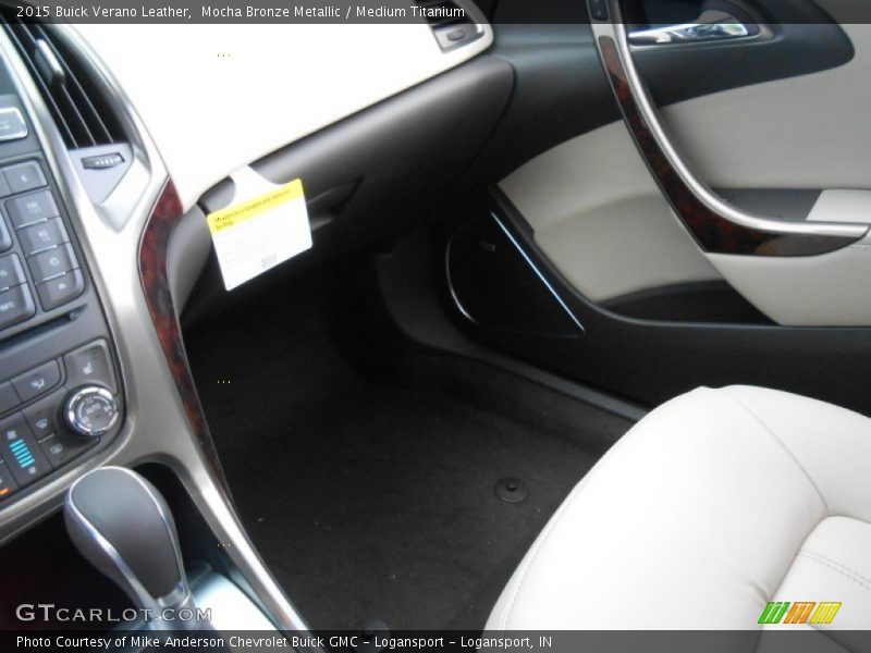 Mocha Bronze Metallic / Medium Titanium 2015 Buick Verano Leather