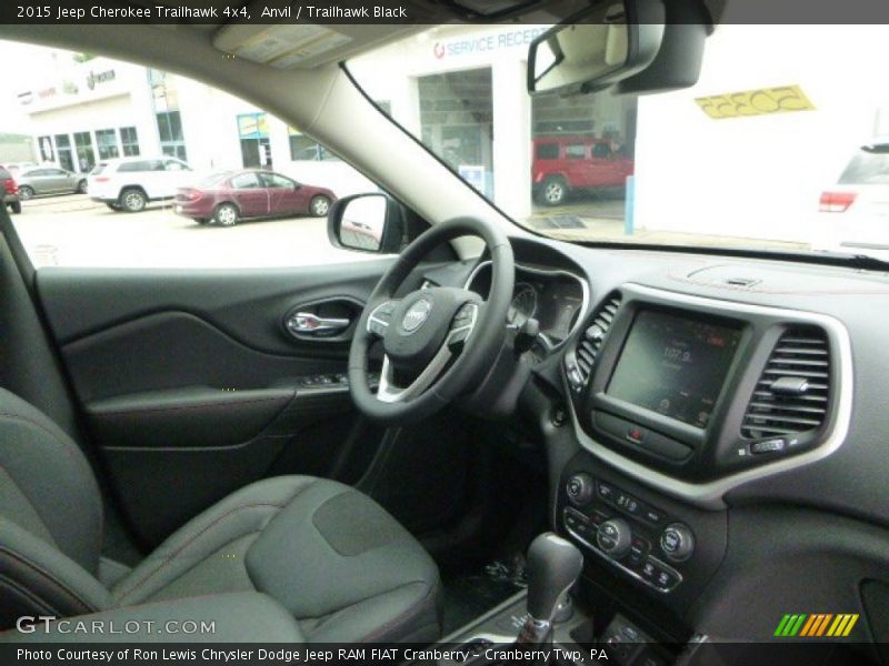 Anvil / Trailhawk Black 2015 Jeep Cherokee Trailhawk 4x4
