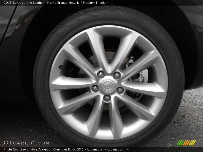 Mocha Bronze Metallic / Medium Titanium 2015 Buick Verano Leather