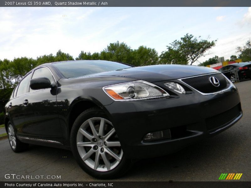 Quartz Shadow Metallic / Ash 2007 Lexus GS 350 AWD