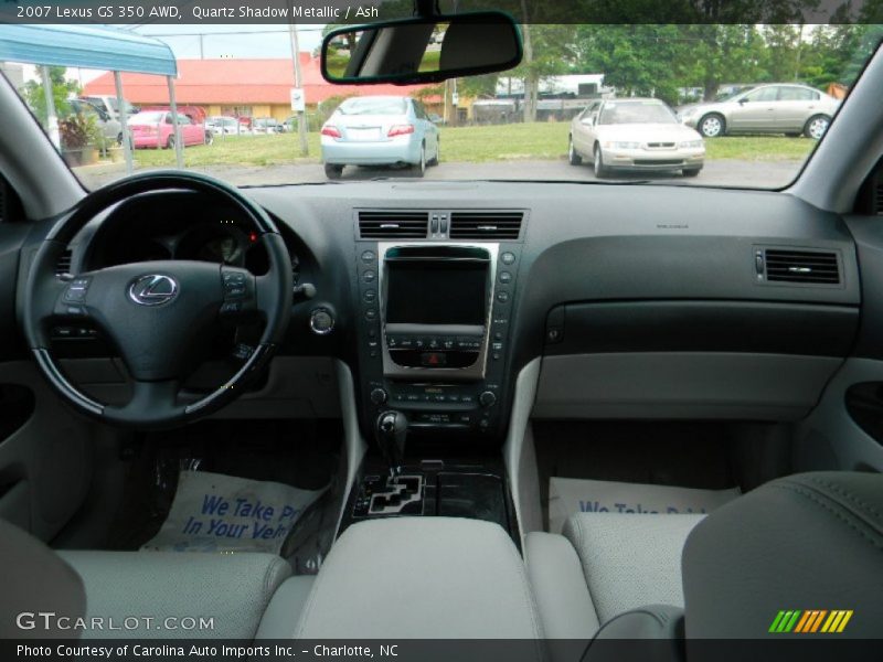Quartz Shadow Metallic / Ash 2007 Lexus GS 350 AWD