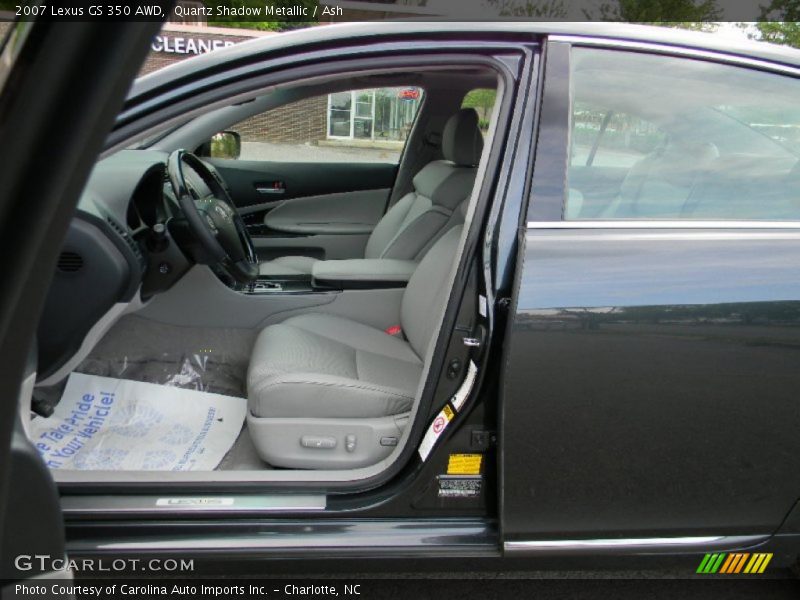 Quartz Shadow Metallic / Ash 2007 Lexus GS 350 AWD