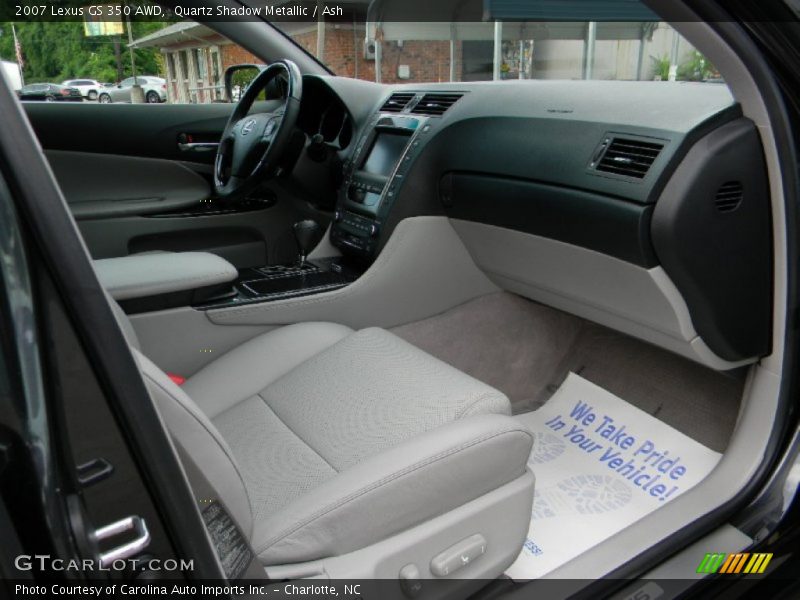 Quartz Shadow Metallic / Ash 2007 Lexus GS 350 AWD