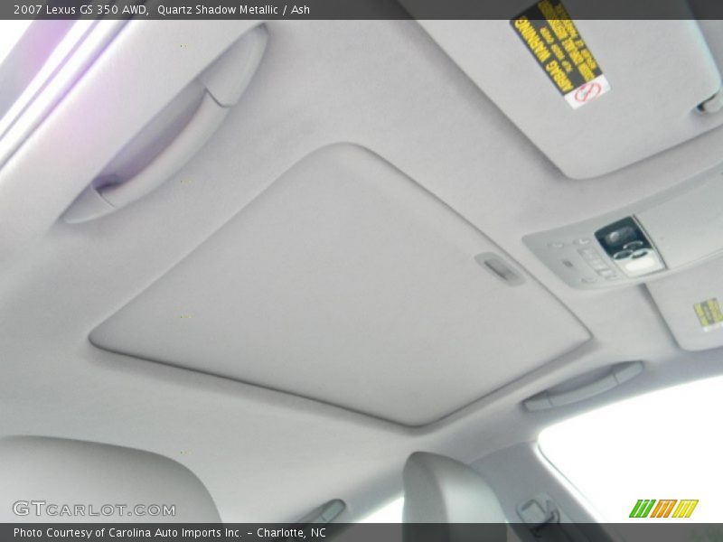 Quartz Shadow Metallic / Ash 2007 Lexus GS 350 AWD