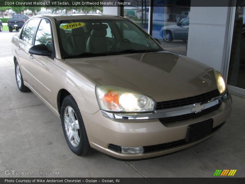 Light Driftwood Metallic / Neutral 2004 Chevrolet Malibu LT V6 Sedan
