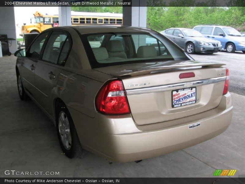 Light Driftwood Metallic / Neutral 2004 Chevrolet Malibu LT V6 Sedan