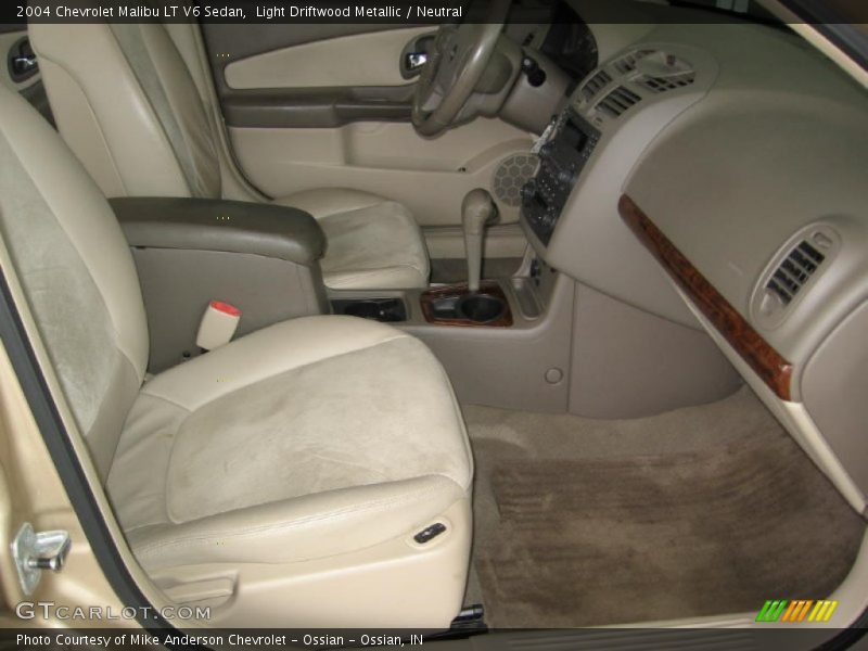Light Driftwood Metallic / Neutral 2004 Chevrolet Malibu LT V6 Sedan