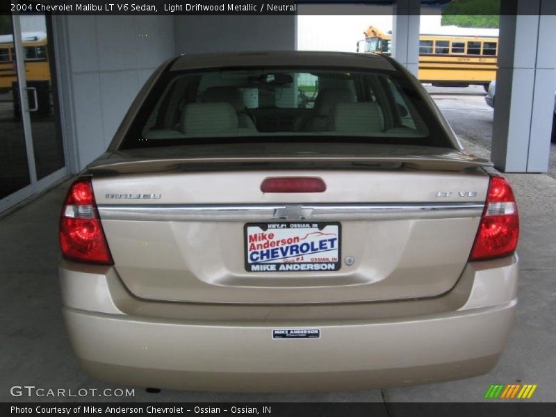 Light Driftwood Metallic / Neutral 2004 Chevrolet Malibu LT V6 Sedan
