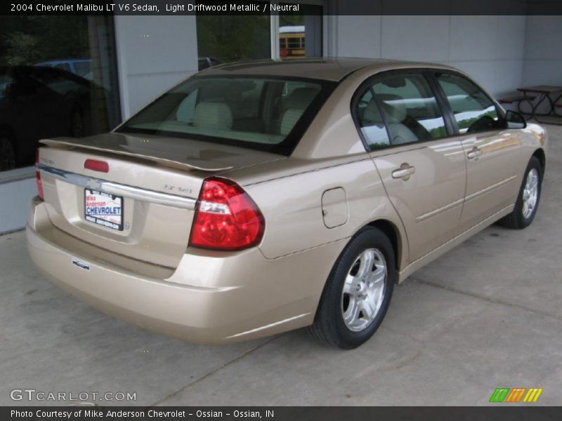 Light Driftwood Metallic / Neutral 2004 Chevrolet Malibu LT V6 Sedan