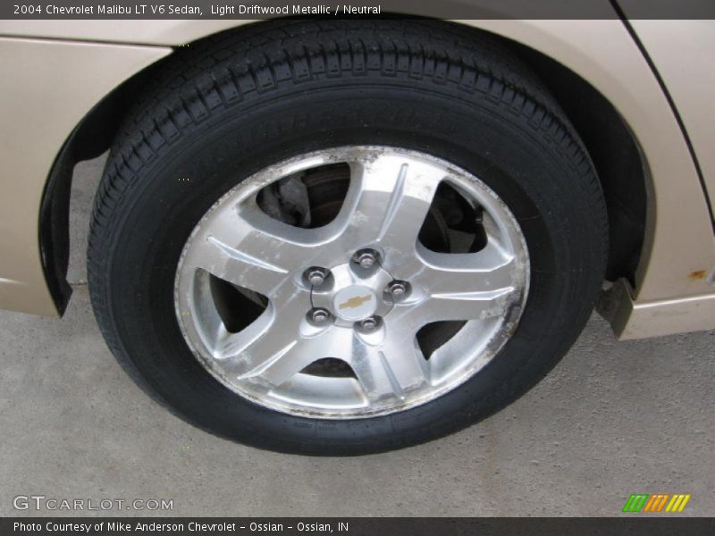 Light Driftwood Metallic / Neutral 2004 Chevrolet Malibu LT V6 Sedan