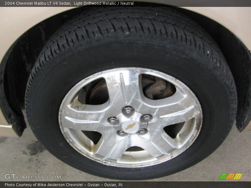 Light Driftwood Metallic / Neutral 2004 Chevrolet Malibu LT V6 Sedan