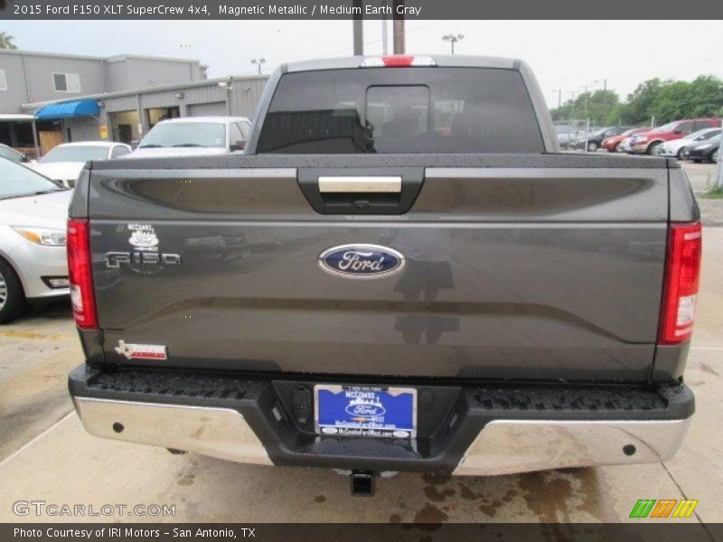 Magnetic Metallic / Medium Earth Gray 2015 Ford F150 XLT SuperCrew 4x4