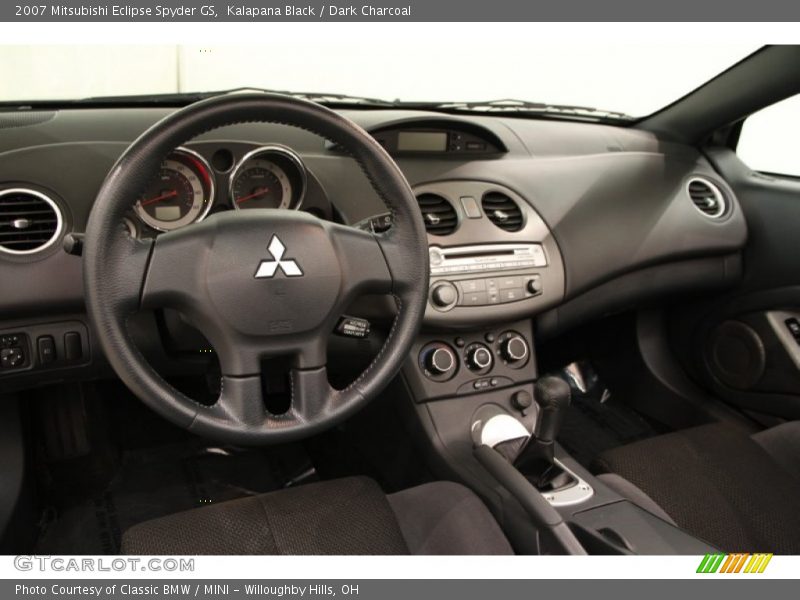 Kalapana Black / Dark Charcoal 2007 Mitsubishi Eclipse Spyder GS