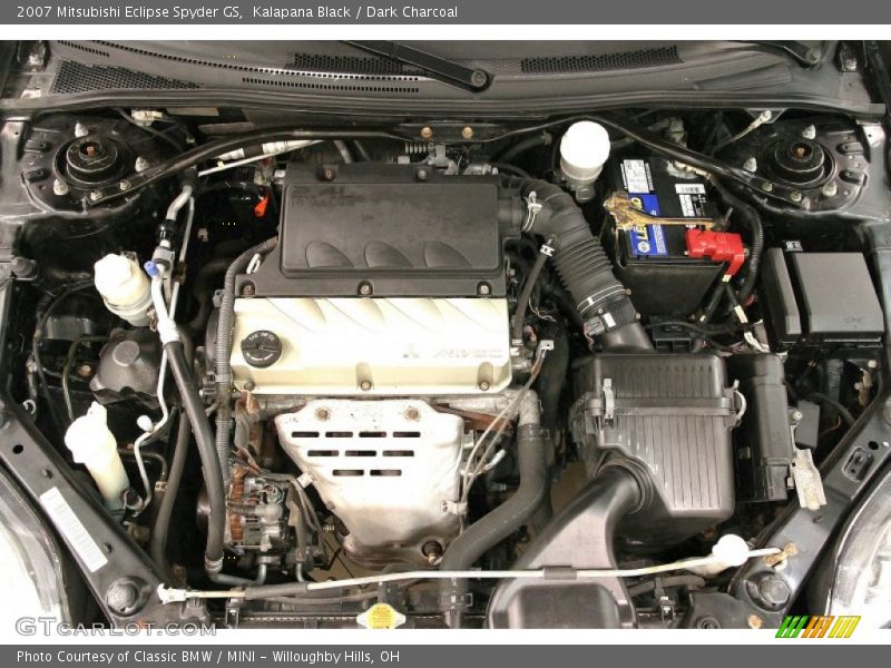 Kalapana Black / Dark Charcoal 2007 Mitsubishi Eclipse Spyder GS