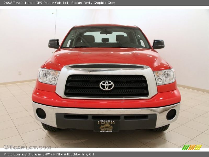 Radiant Red / Graphite Gray 2008 Toyota Tundra SR5 Double Cab 4x4