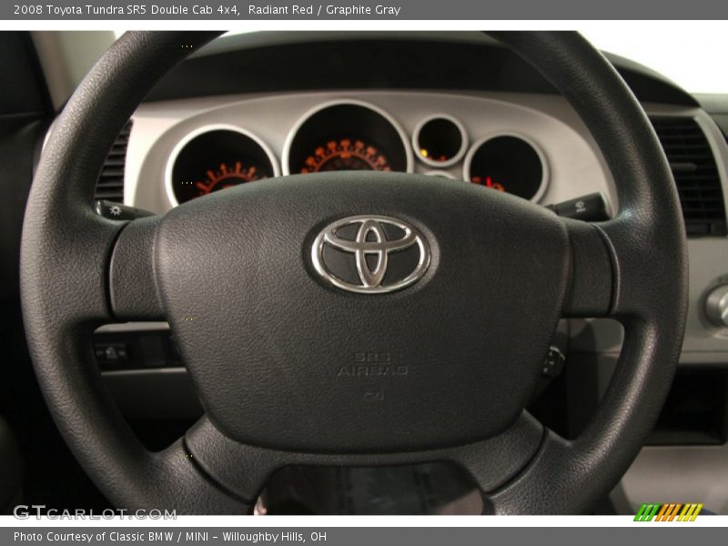 Radiant Red / Graphite Gray 2008 Toyota Tundra SR5 Double Cab 4x4