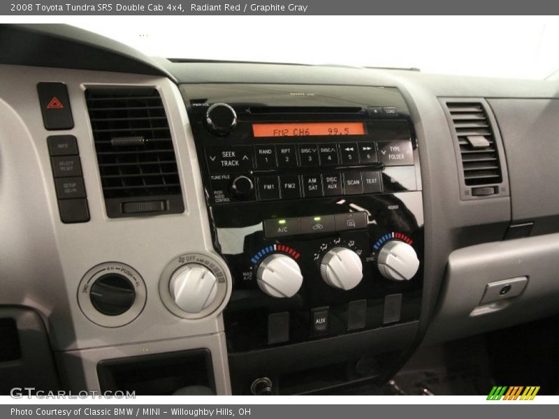 Radiant Red / Graphite Gray 2008 Toyota Tundra SR5 Double Cab 4x4