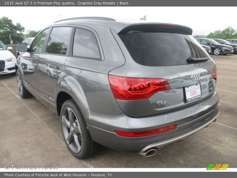 Graphite Gray Metallic / Black 2015 Audi Q7 3.0 Premium Plus quattro