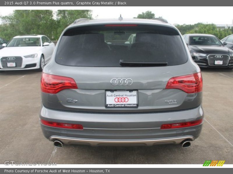 Graphite Gray Metallic / Black 2015 Audi Q7 3.0 Premium Plus quattro