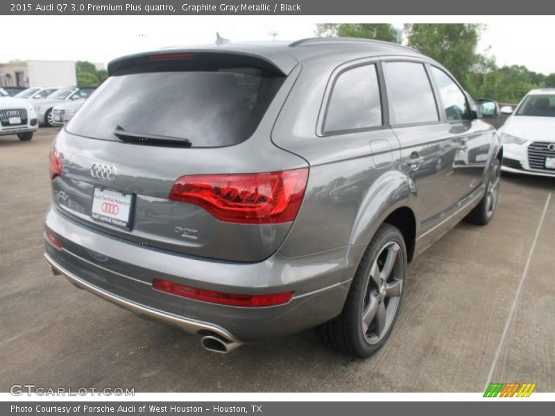 Graphite Gray Metallic / Black 2015 Audi Q7 3.0 Premium Plus quattro