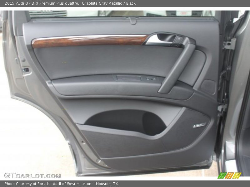 Graphite Gray Metallic / Black 2015 Audi Q7 3.0 Premium Plus quattro