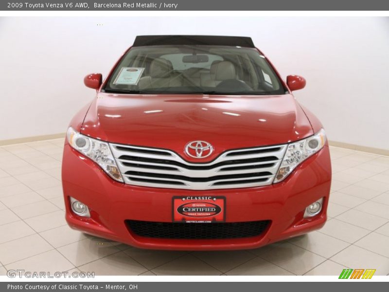 Barcelona Red Metallic / Ivory 2009 Toyota Venza V6 AWD