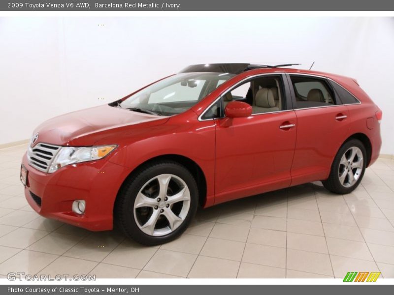Barcelona Red Metallic / Ivory 2009 Toyota Venza V6 AWD