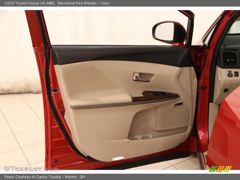 Barcelona Red Metallic / Ivory 2009 Toyota Venza V6 AWD
